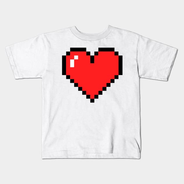 Big Heart Kids T-Shirt by la2ya4ever